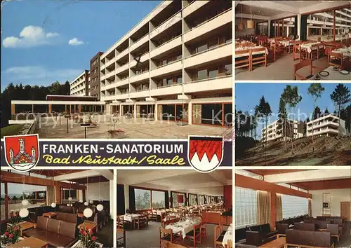 Bad Neustadt Franken Sanatorium Kat. Bad Neustadt a.d.Saale