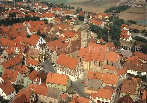 Wolframs Eschenbach Stadtansicht Kat. Wolframs Eschenbach