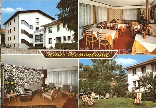 Bad Salzschlirf Haus Hessenland Kat. Bad Salzschlirf