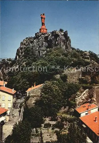 Le Puy en Velay Statue colossale de Notre Dame de France Kat. Le Puy en Velay