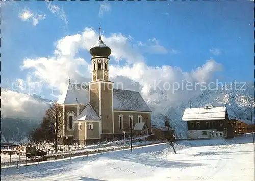 Bartholomaeberg Vorarlberg Kirche Kat. Bartholomaeberg