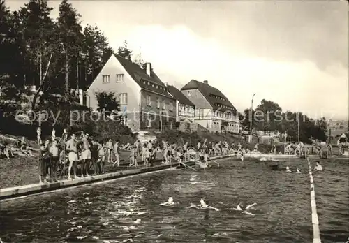 Deutscheinsiedel Freibad Kat. Deutschneudorf