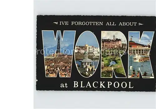 Blackpool Stadtbilder Kat. Blackpool