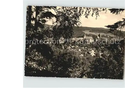 Schwarzenberg Erzgebirge Gesamtansicht Kat. Schwarzenberg