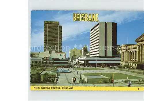 Brisbane Queensland King George Square Kat. Brisbane