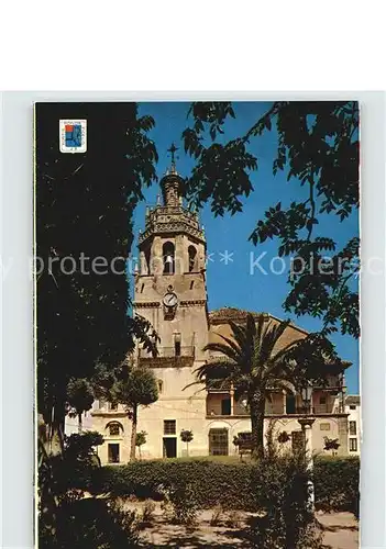 Ronda Andalucia Sankt Maria la Mayor Kirche Kat. Ronda