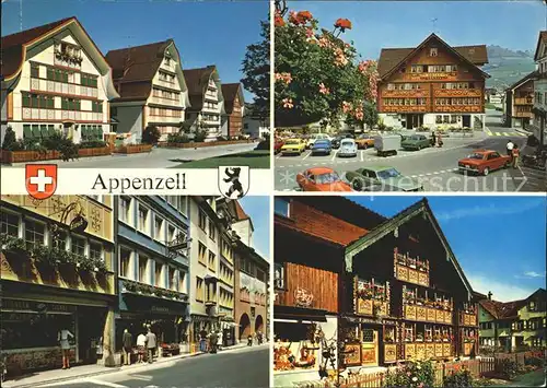 Appenzell IR Dorfpartien Kat. Appenzell