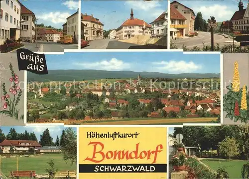 Bonndorf Schwarzwald Stadtbilder Kat. Bonndorf