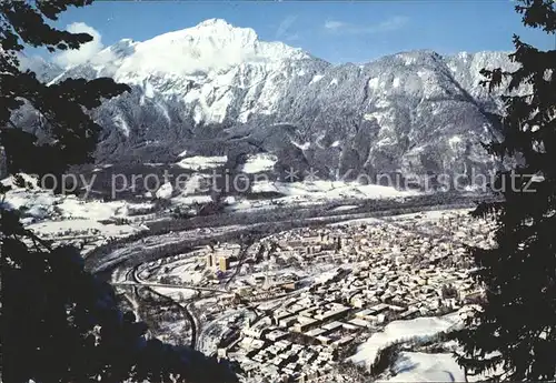 Bad Reichenhall Hochstaufen von der Spechtenalm Kat. Bad Reichenhall