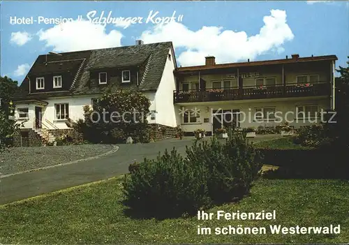 Salzburg Westerwald Hotel Pension Salzburger Kopf Kat. Salzburg i. Westerwald