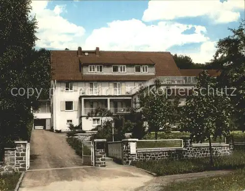 Bad Salzhausen Haus Bergfried Kat. Nidda