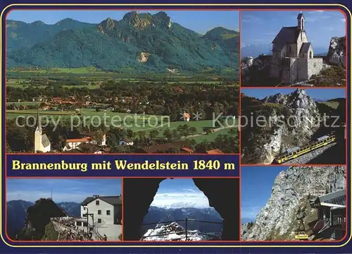 Brannenburg Burg Wendelstein Kat. Brannenburg