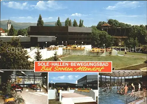 Bad Sooden Allendorf Sole Hallen und Bewegungsbad Kat. Bad Sooden Allendorf