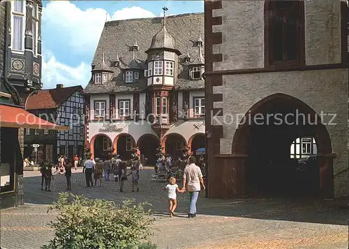 Goslar Marktplatz und Kaiserworth Kat. Goslar