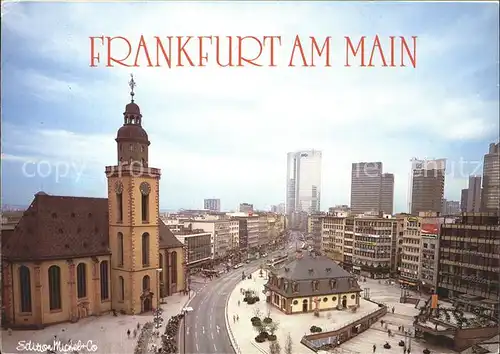 Frankfurt Main Hauptwache Kat. Frankfurt am Main
