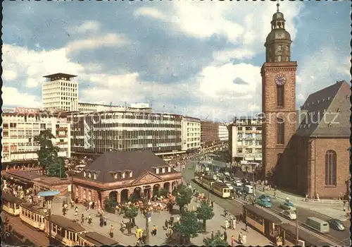 Frankfurt Main Hauptwache Sankt Katharinenkirche Kat. Frankfurt am Main