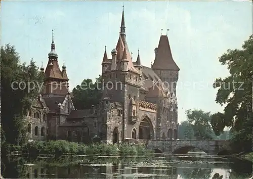 Budapest Schloss Vajdahunyad Kat. Budapest