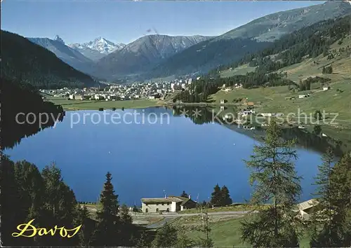 Davos GR Davosersee Tinzenhorn Piz Michel Kat. Davos