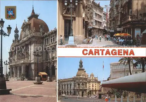 Cartagena Murcia Teilansichten Kat. Cartagena
