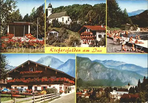 Kiefersfelden Kirche Gaestehaus Kat. Kiefersfelden