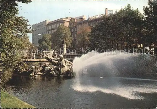 Duesseldorf Koenigsallee Brunnen Kat. Duesseldorf