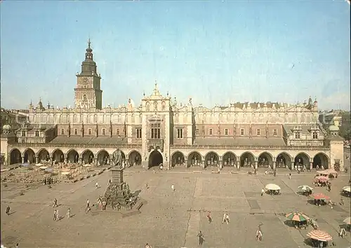 Krakow Malopolskie Rynek Glowny Sukiennice Kat. Krakow