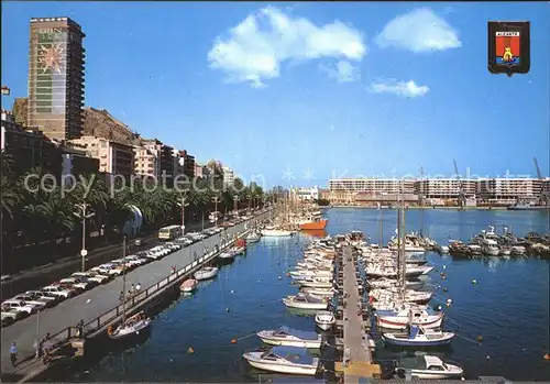 Alicante Promenade Hafen Kat. Alicante