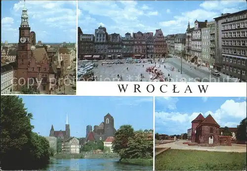 Wroclaw Ratusz Plac Solny  Kat. Wroclaw Breslau