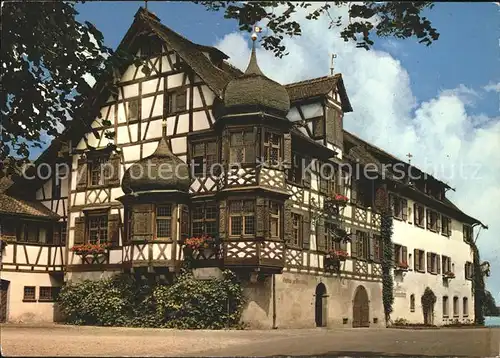 Gottlieben Hotel Drachenburg und Waaghaus Kat. Gottlieben