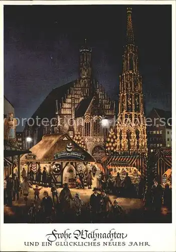 Nuernberg Christkindles Markt Kat. Nuernberg