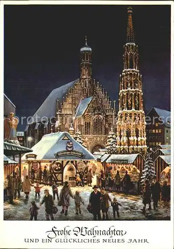 Nuernberg Christkindles Markt Kat. Nuernberg