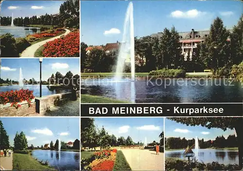 Bad Meinberg Kurparksee Kat. Horn Bad Meinberg