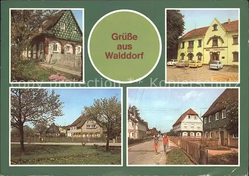 Walddorf Sachsen Umgebindehaus Gaststaette Waldkretscham  Kat. Eibau