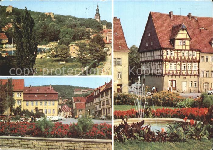 Frankenhausen Bad Soleschwimmbad Anger Historischer