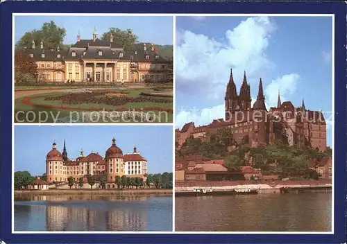 Dresden Schloss Pillnitz Bergpalais Schloss Moritzburg Meissen Albrechtsburg Dom Kat. Dresden Elbe