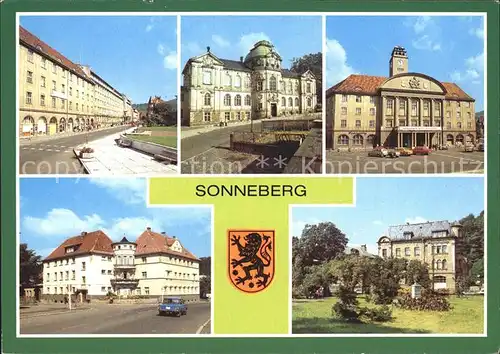 Sonneberg Thueringen Spielzeugmuseum Stadtpark Kat. Sonneberg