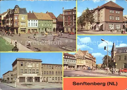 Senftenberg Niederlausitz Bahnhofstrasse Ingenieurschule  Kat. Senftenberg