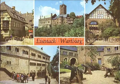 Eisenach Thueringen Wartburg Kanonen Kat. Eisenach