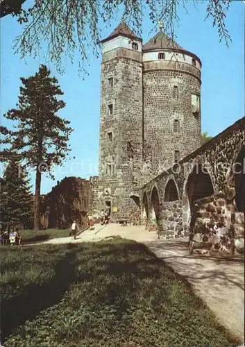 Stolpen Burg Johannisturm Kat. Stolpen