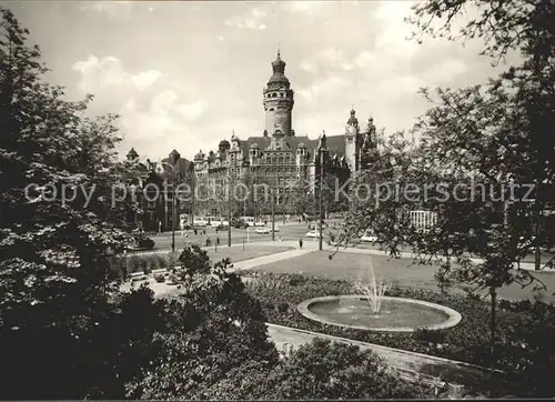 Leipzig Neues Rathaus Kat. Leipzig