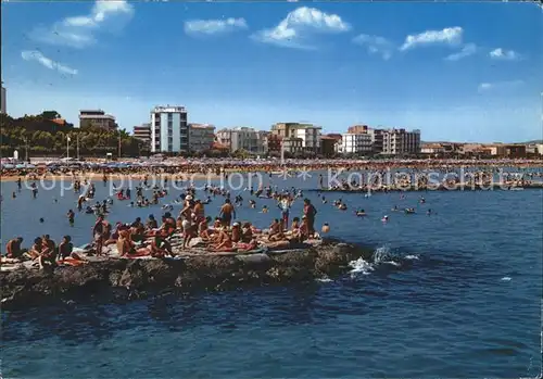 Cattolica Alberghi e spiaggia Hotels und Strand Kat. Cattolica