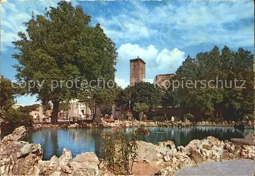 Viterbo Giardini pubblici Volksgaerten Kat. Viterbo