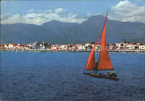 Viareggio Alpi Aquane Segelboot Kat. viareggio