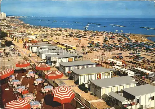 Cattolica spiaggia der Strand Kat. Cattolica