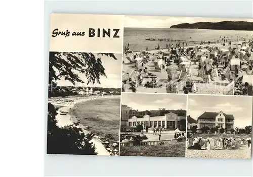 Binz Ruegen Strand  Kat. Binz