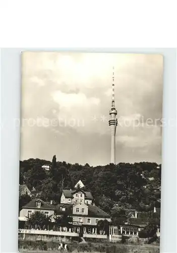 Wachwitz Fernsehturm Kat. Dresden