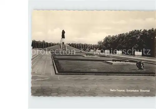 Berlin Treptow Sowjetisches Ehrenmal Kat. Berlin