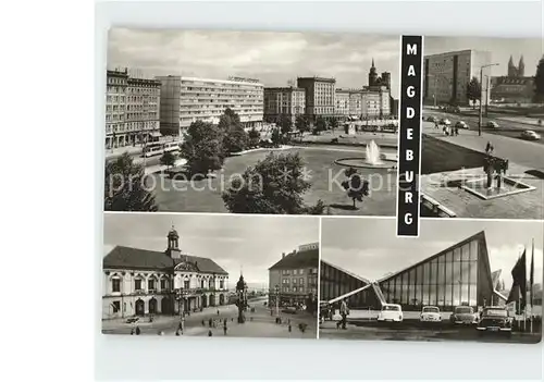 Magdeburg Das alte Rathaus Ausstellungszentrum im Kulturpark Rotehorn Kat. Magdeburg