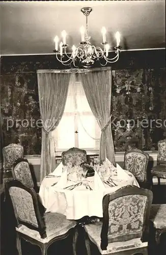 Moritzburg Sachsen Gaststaette Waldschaenke Prinzenzimmer  Kat. Moritzburg Dresden