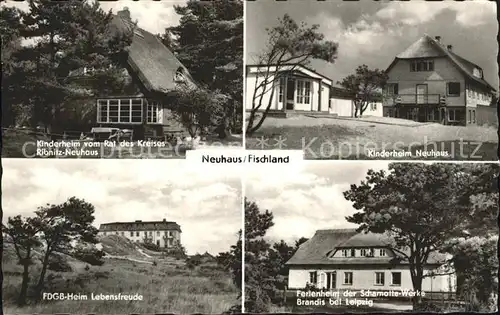 Neuhaus Dierhagen Neuhaus Fischland Kinderheim Heim Lebensfreunde Schamotte Werke  Kat. Dierhagen Ostseebad